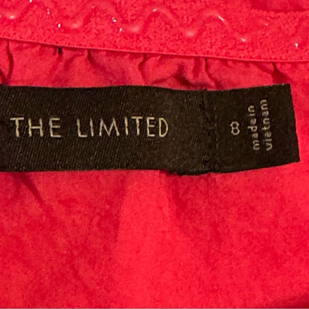 The Limited Pink Polka Strapless Dot Dress Sz8 - Picture 2 of 13